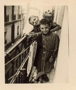 AZUELOS ROBERT RUE MARGUERITE  ROBERT ET SON FRERE DANIEL